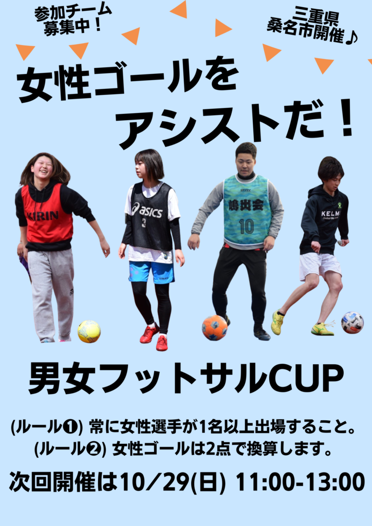 三重フットサルクラブ | 三重県桑名市のフットサルクラブです