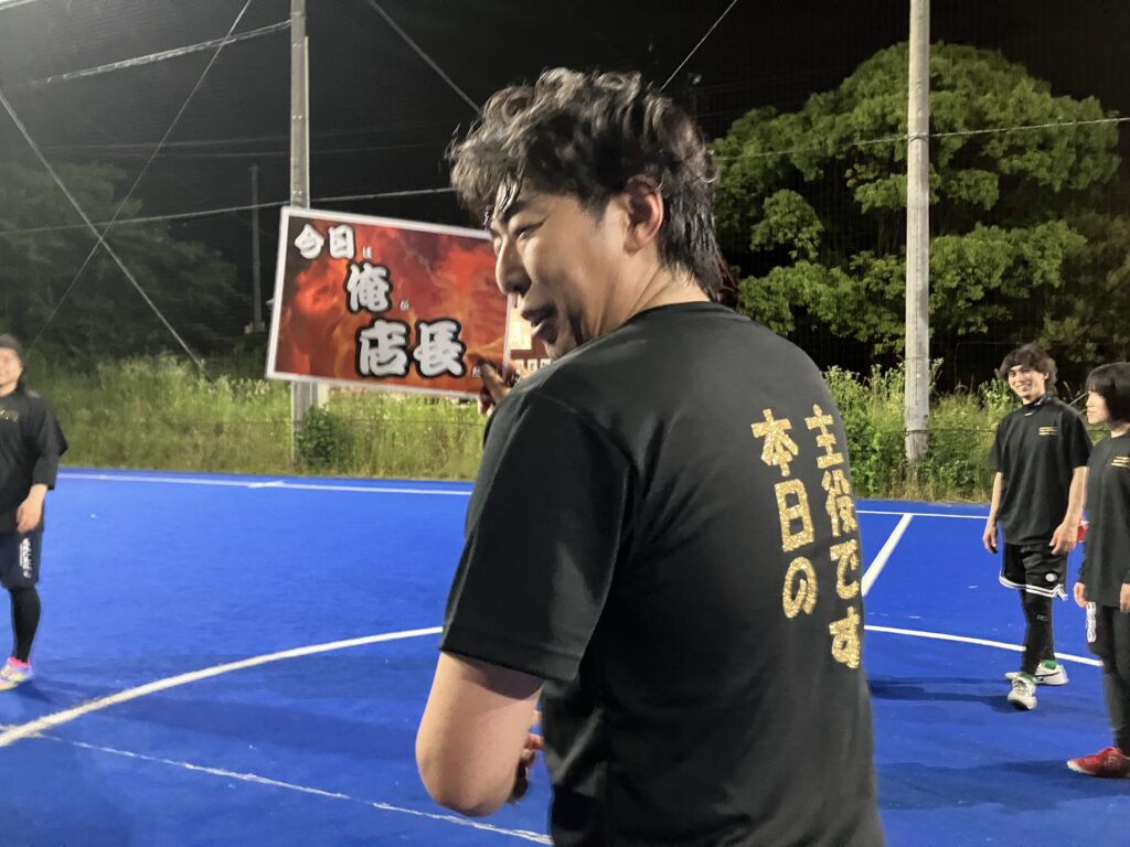 三重フットサルクラブの一日店長企画にご参加いただいたお客様