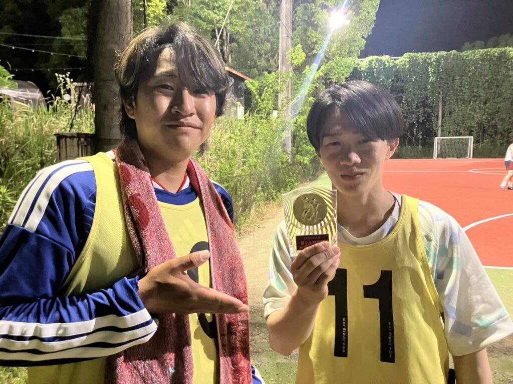 三重県桑名市の三重フットサルクラブで開催した土曜個サル参加者の写真