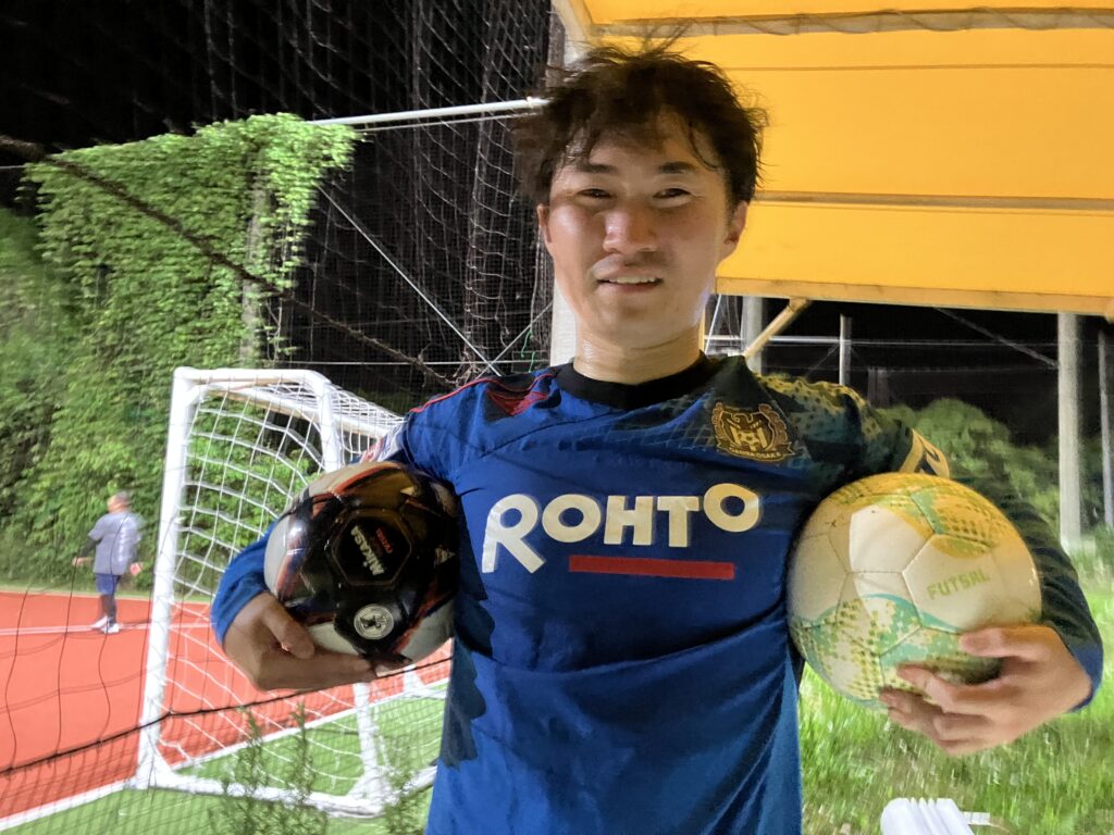 三重県桑名市の三重フットサルクラブで開催した木曜個サル参加者の写真