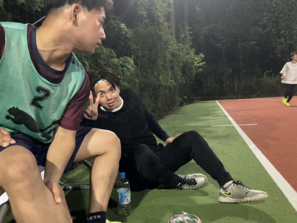 三重県桑名市の三重フットサルクラブで開催した土曜個サル参加者の写真