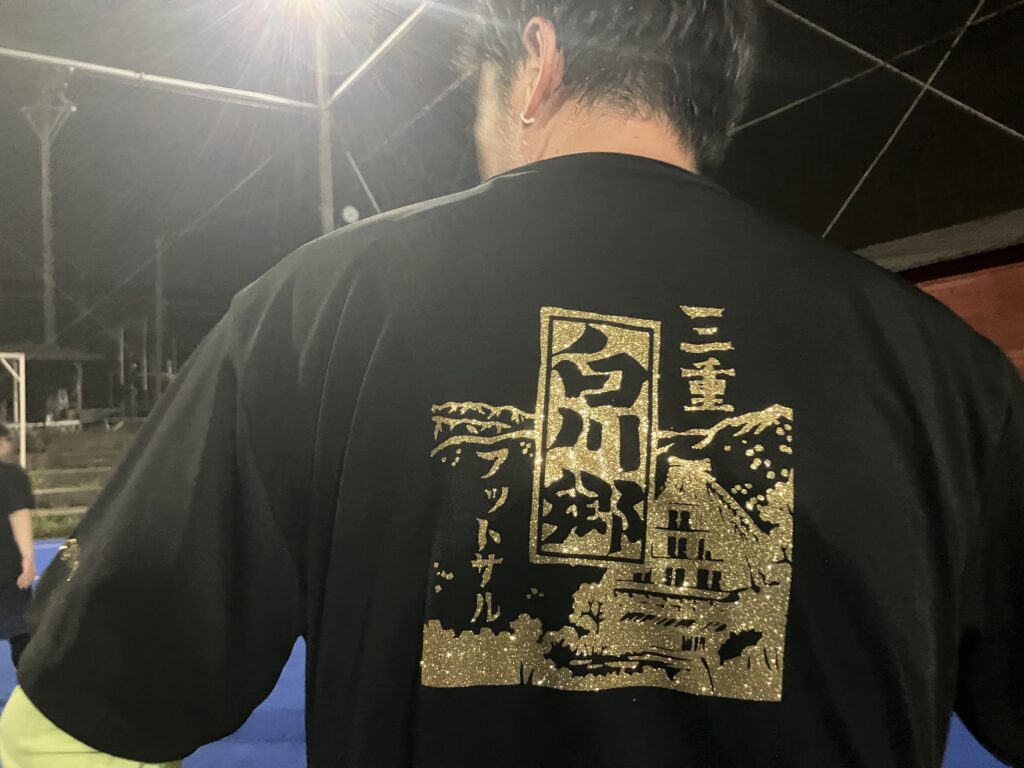 三重県桑名市の三重フットサルクラブで開催した金曜初心者・久々プレー教室参加者の写真