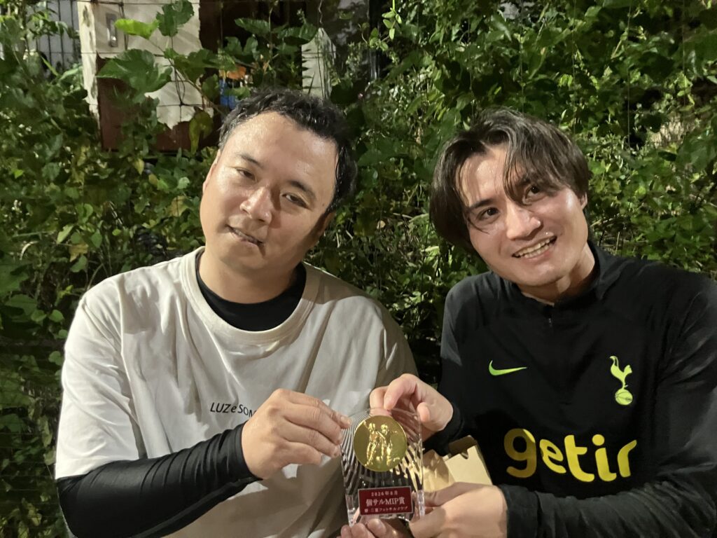 三重県桑名市の三重フットサルクラブで開催した木曜個サル参加者の写真