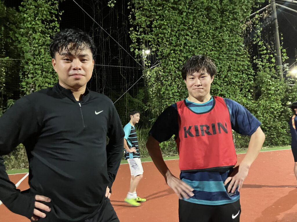 三重県桑名市の三重フットサルクラブで開催した木曜個サル参加者の写真